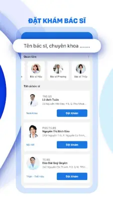 YouMed - Ứng dụng đặt khám android App screenshot 2